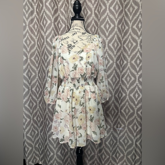 She + Sky Pants - She + Sky Floral Romper